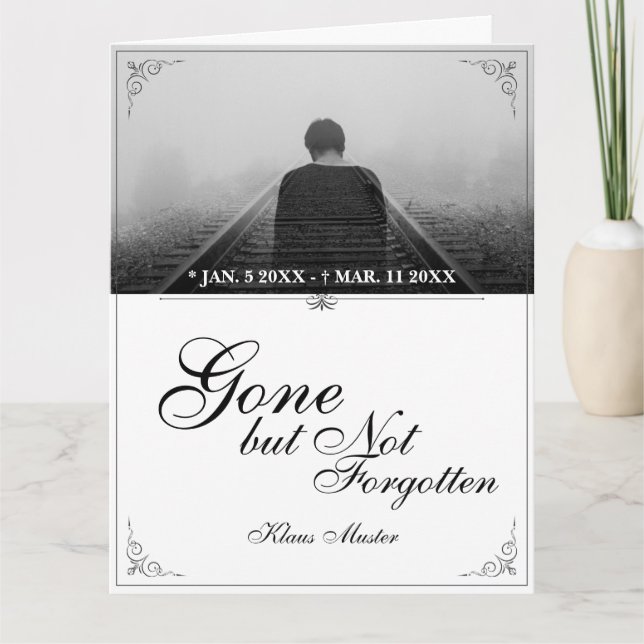 Gone but Not Forgotten - Classic Card (Front)
