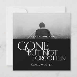 Gone but Not Forgotten - Dark