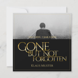 Gone but Not Forgotten - Dark Gold