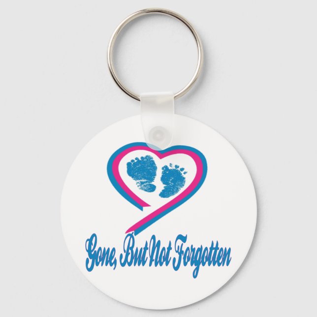 Gone But Not Forgotten Keychain (Front)