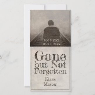 Gone but Not Forgotten - Vintage