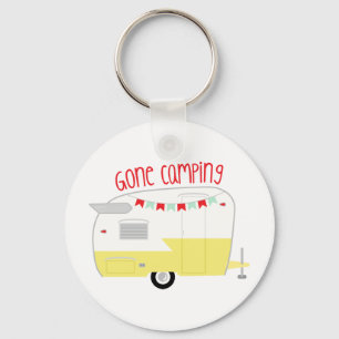 Gone Camping Keychain