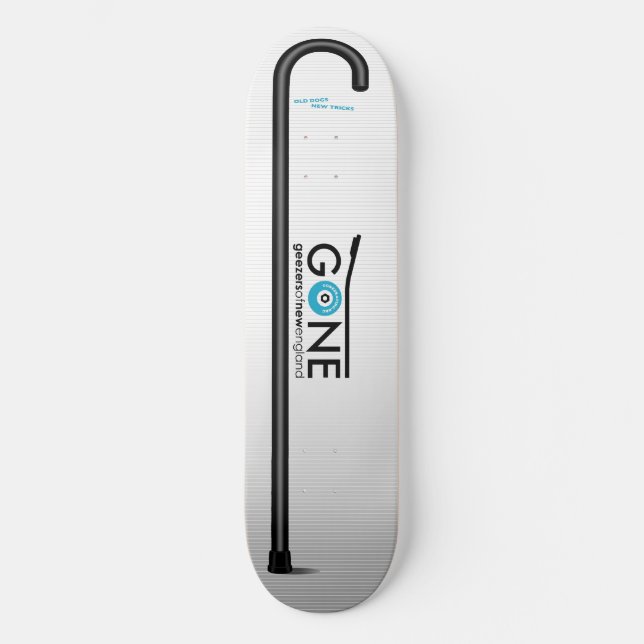 GONE Cane Skateboard Deck (Front)