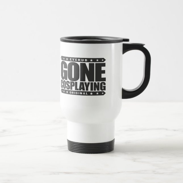 GONE COSPLAYING - Manga, Anime, Cosplay Subculture Travel Mug (Right)