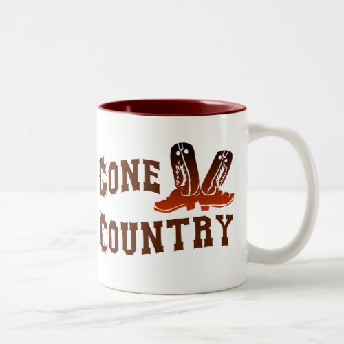 Gone Country Two_Tone Coffee Mug