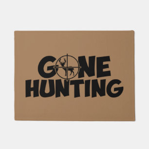 Gone Deer Hunting Doormat