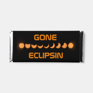 GONE ECLIPSIN Solar Eclipse Hershey Bar Favors