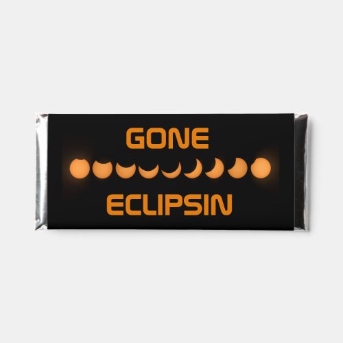 GONE ECLIPSIN Solar Eclipse Hershey Bar Favors