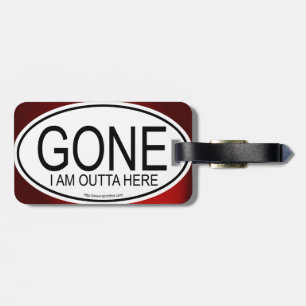 GONE Euro Sticker Tag