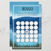 Gone Fishin' Baby Shower Bingo (Front/Back)