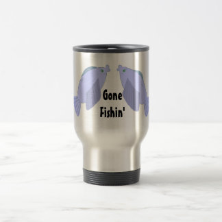 Gone Fishin' Travel Mug