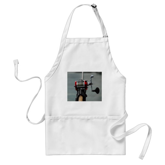 Gone Fishing Adult Apron (Front)