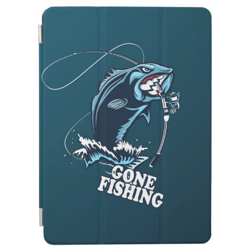 Gone Fishing Bass iPad Cover