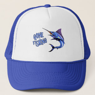 Gone Fishing Blue Marlin Cap