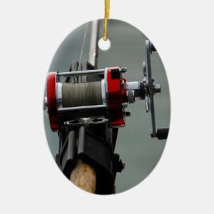 Gone Fishing Ceramic Ornament