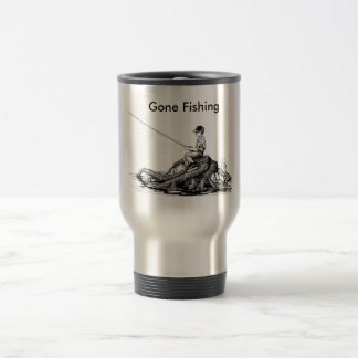 Gone Fishing Coffee Cup