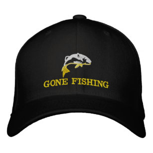 Salmon Fishing Hats \u0026 Caps | Zazzle