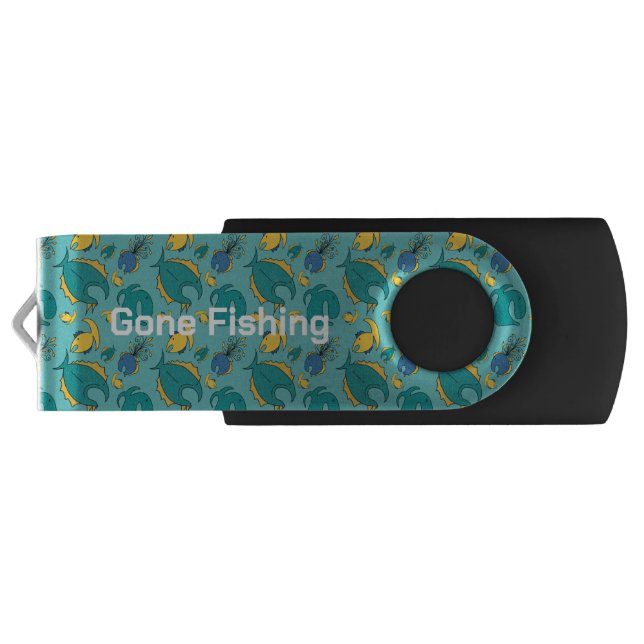 Gone Fishing Flash Drive (Back)