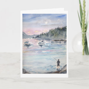 Gone Fishing! Happy's Day card