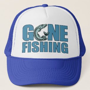 GONE FISHING hat - choose color