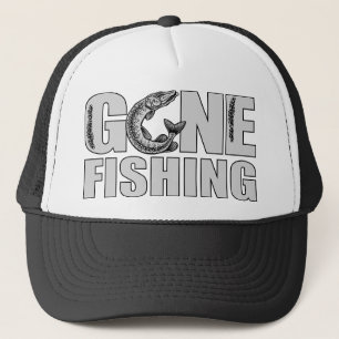 GONE FISHING hat - choose color