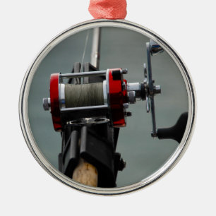 Gone Fishing Metal Ornament