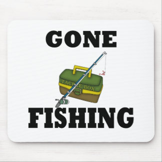 Gone Fishing Mouse Pad