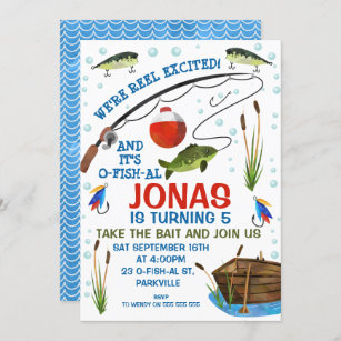 INSTANT DOWNLOAD Fishing Birthday Gone Fishing Fishing Party