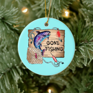 Gone Fishing ornament