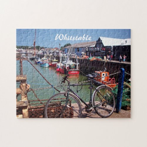 Gone Fishing Picturesque Whitstable Kent  UK Jigsaw Puzzle