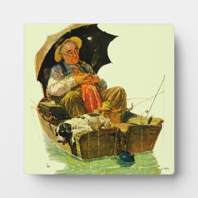 Gone Fishing Plaque (Front)