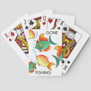 Gone Fishing Poker Cards