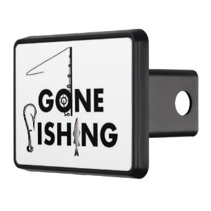***GONE FISHING*** SUPER COOL HITCH COVER