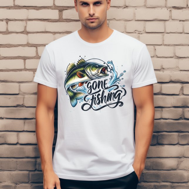 Gone fishing  T-Shirt (Creator Uploaded)