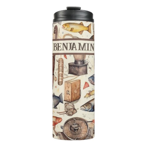 Gone Fishing Thermal Tumbler