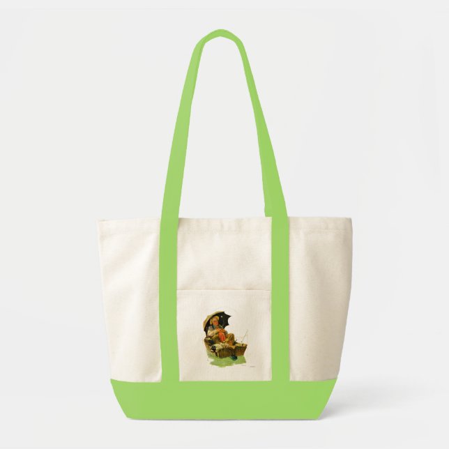 Gone Fishing Tote Bag (Front)