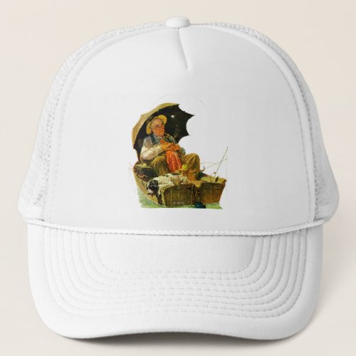 Gone Fishing Trucker Hat