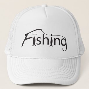 Gone Fishing Trucker Hat