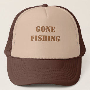 Gone Fishing Trucker Hat