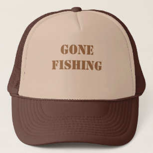 Gone Fishing Hats & Caps