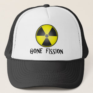 Gone Fission Radiation Symbol Trucker Hat