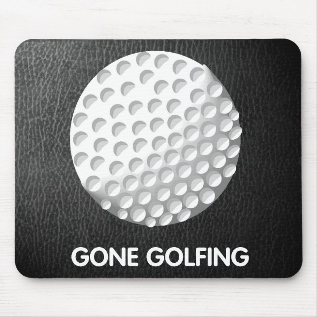 Gone Golfing Mouse Pad (Front)