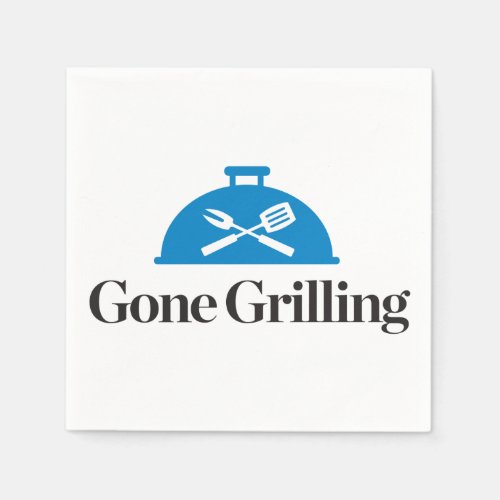 Gone Grilling Paper Napkins