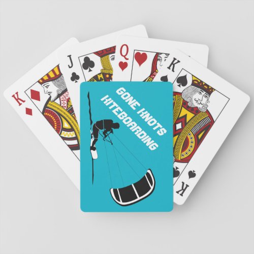 Gone Knots Kiteboarding playing cards