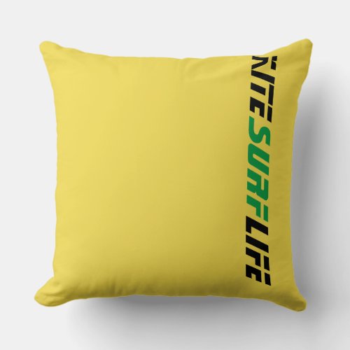 Gone Knots Kitesurfing _ Throw Pillow