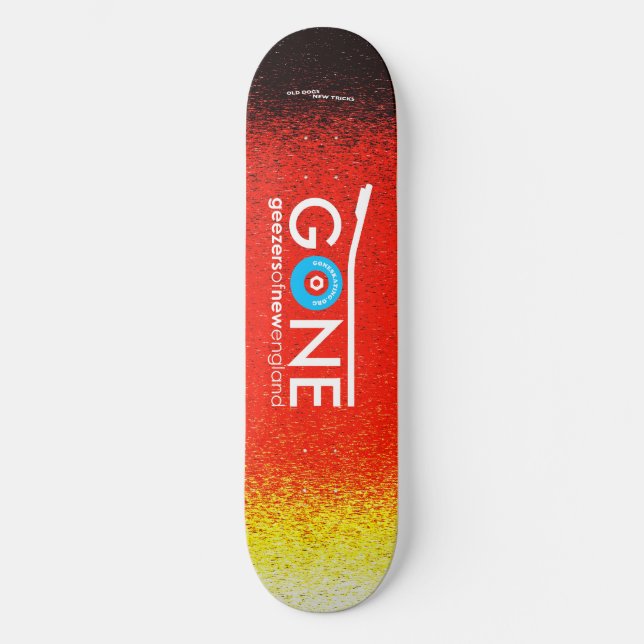 GONE logo 8.5 Skateboard Deck (Front)