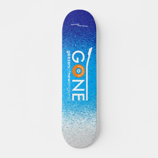 GONE logo cruiser Skateboard Deck (Front)