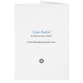 Gone Packin' Card (Back)