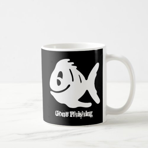 Gone Phishing funny Coffee Mug