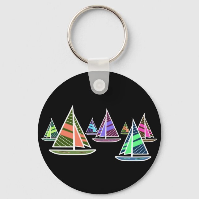 Gone Sailing Keychain (Front)